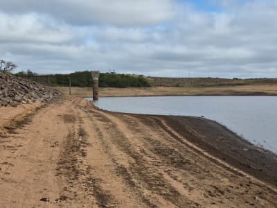 Bagé amplia racionamento de água para 16 horas diárias com Sanga Rasa em nível crítico