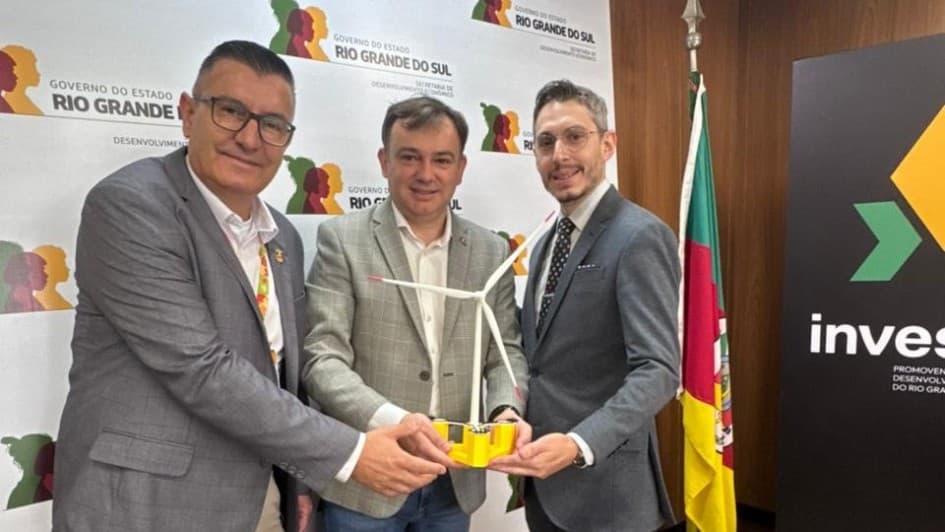 RS recebe investimento de US$ 100 milhões para energia eólica offshore