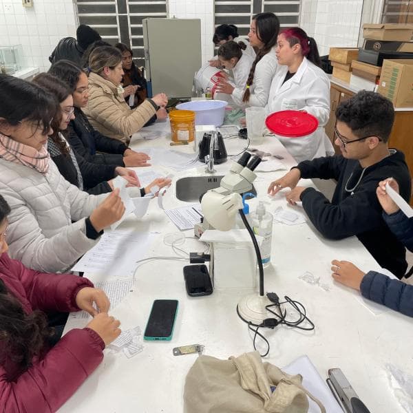 Urcamp promove oficina de reciclagem de papel com sementes