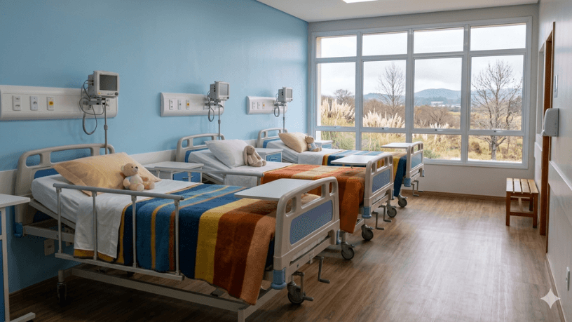 Bagé amplia rede hospitalar com novos leitos pediátricos para o inverno