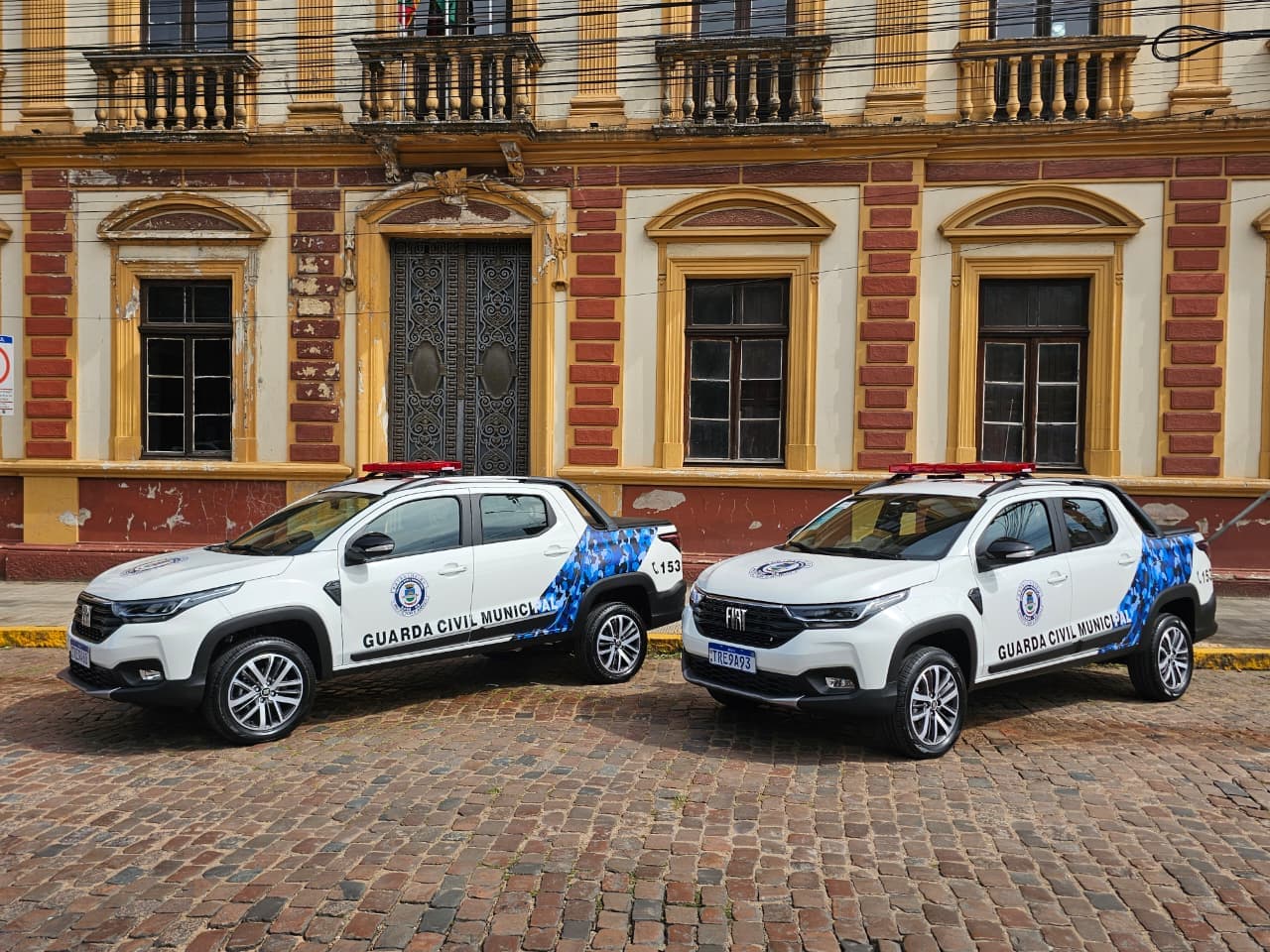 Guarda Civil de Bagé Recebe Duas Novas Caminhonetes em Investimento de Quase R$ 300 Mil